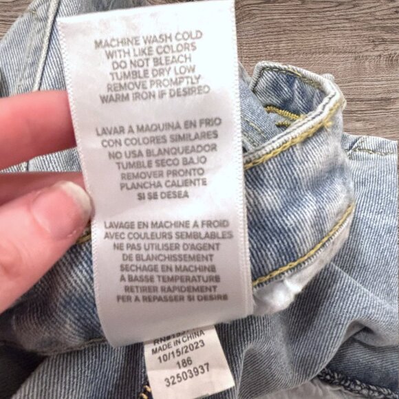 NWT JOES JEANS Distressed The Jolie Skort Distressed Light Wash Stretch Denim 12 - Picture 6 of 9